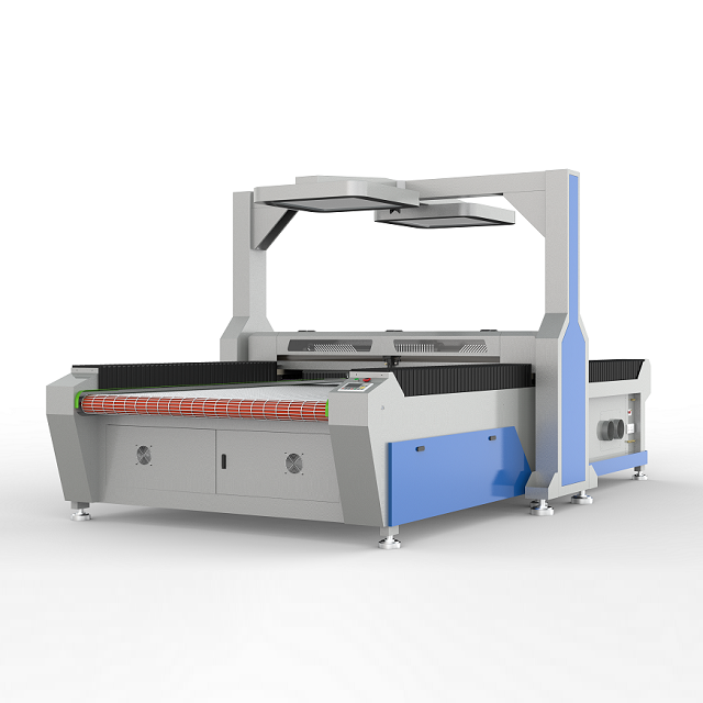 Larger format vision laser cutting machine