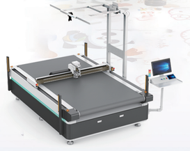 1625 Intelligent double beam Natural leather Digital Cutting Machine