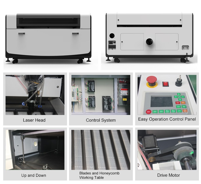 Y1610I 150W CO2 Laser Engraving Machine 1 Year Warranty Bench-Top Configuration Cheaper Price for